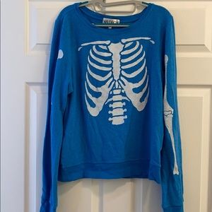 Wild fox Blue Bone Sweatshirts